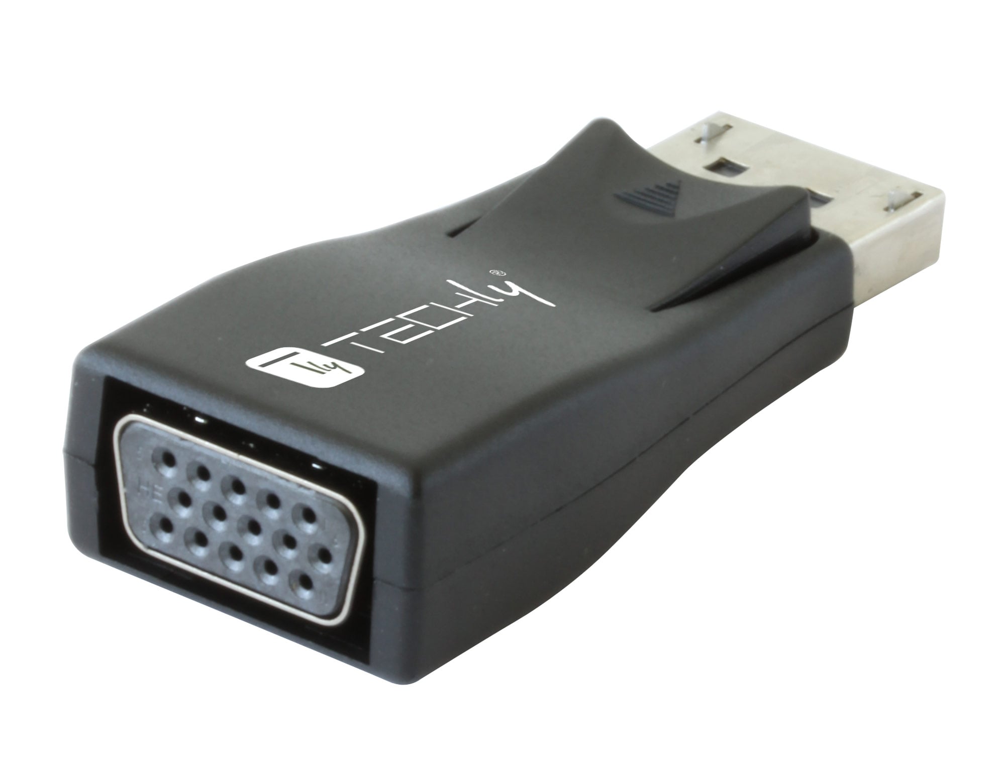 Convertitore DisplayPort v.1.2m a VGA F compatto - Techly IADAP DSP-230T