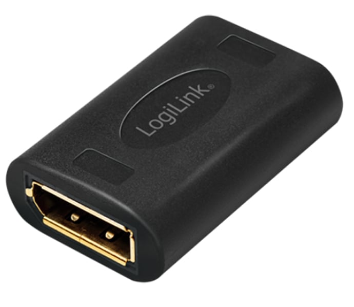 Extender ripetitore DisplayPort DP F a DP F UHD 8K@60Hz nero - Logilink IADAP DSP-F/F
