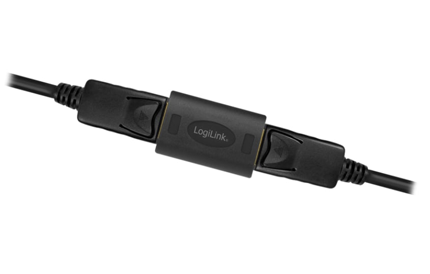 Extender ripetitore DisplayPort DP F a DP F UHD 8K@60Hz nero - Logilink IADAP DSP-F/F