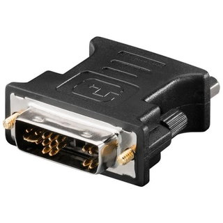 Analog Video Adapter DVI Male / VGA Female Black - Manhattan IADAP DVI-8600