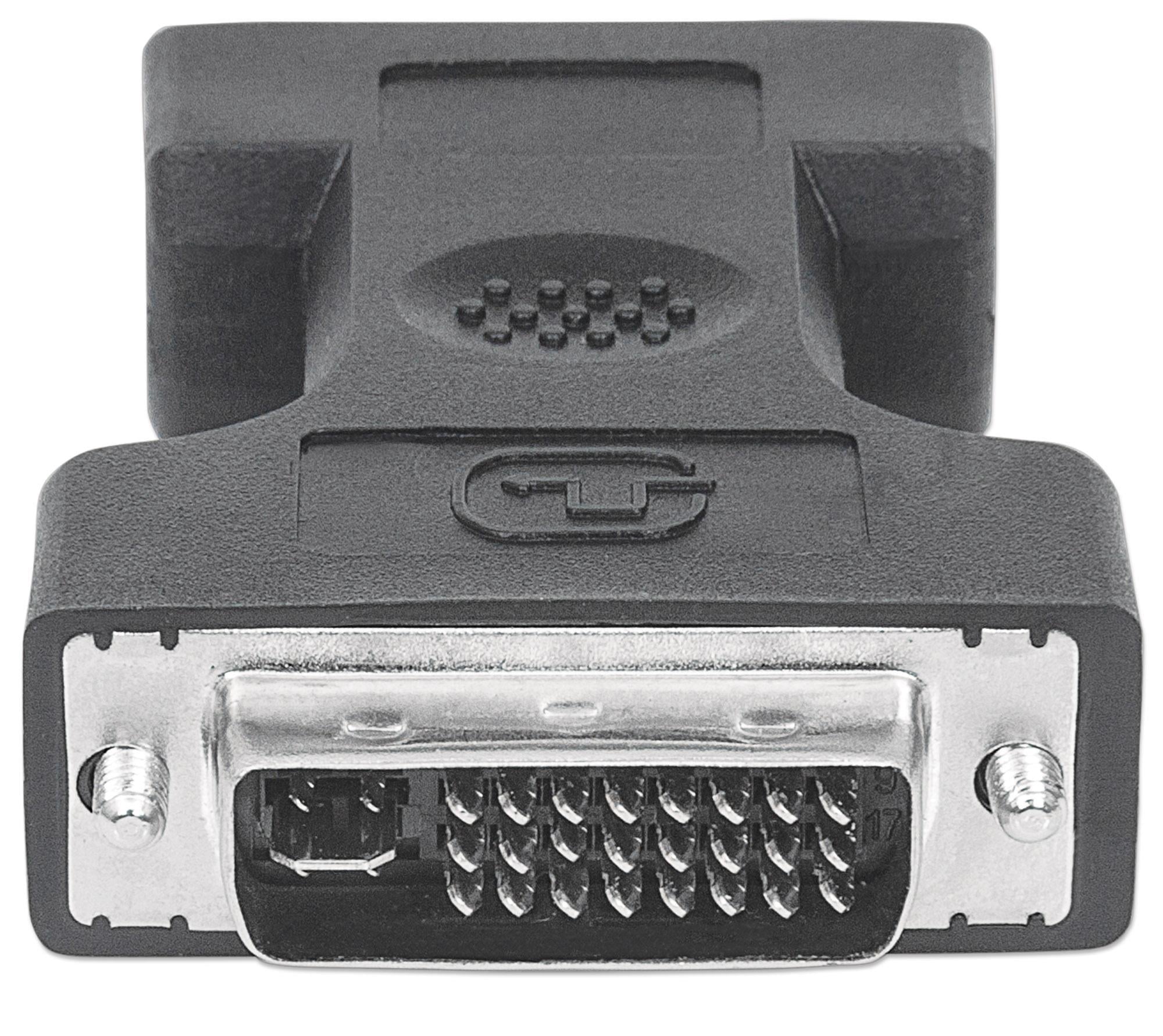Adattatore DVI a VGA analogico M/F - Manhattan IADAP DVI-8700