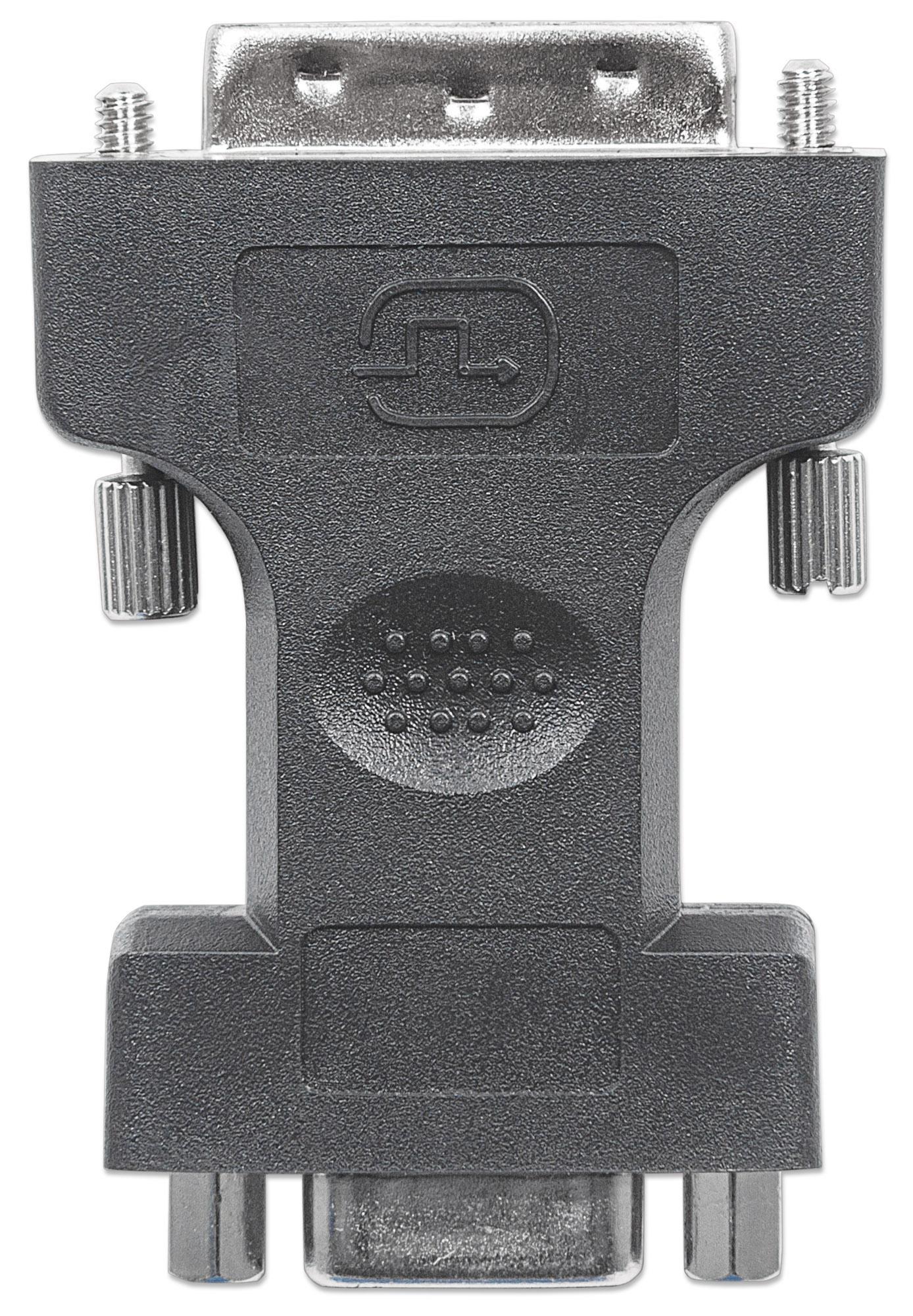 Adattatore DVI a VGA analogico M/F - Manhattan IADAP DVI-8700