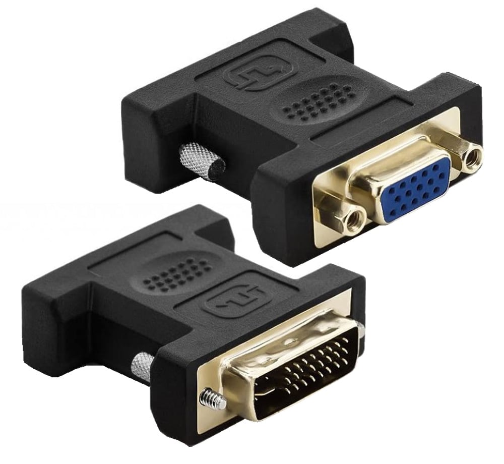 Adattatore Video Analogico DVI-I Maschio a VGA Femmina - Techly IADAP DVI-8700T
