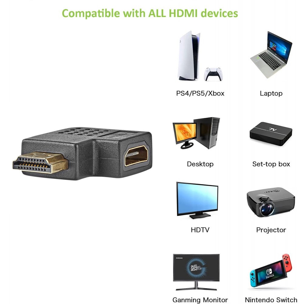 Adattatore HDMI Maschio / Femmina Angolato 270° - Techly IADAP HDMI-270
