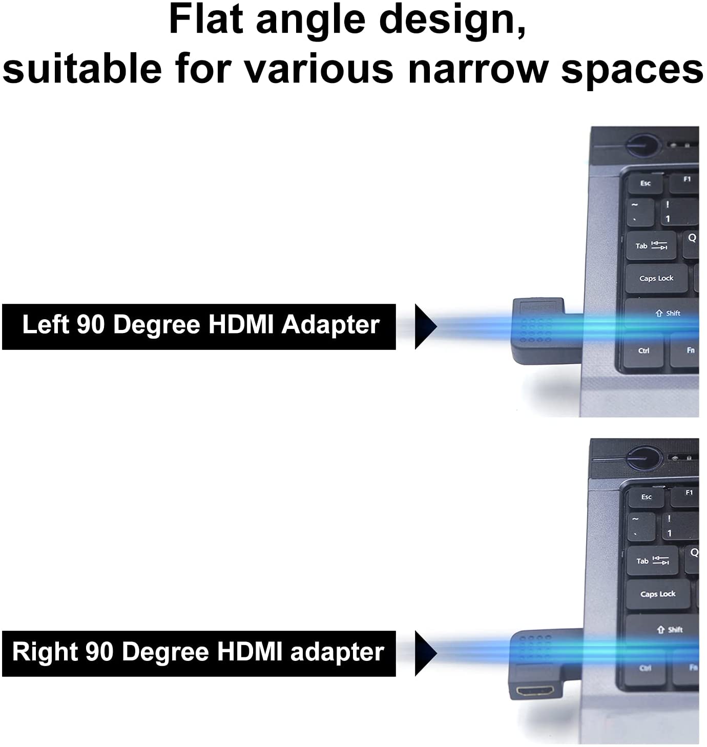Adattatore HDMI Maschio / Femmina Angolato 270° - Techly IADAP HDMI-270