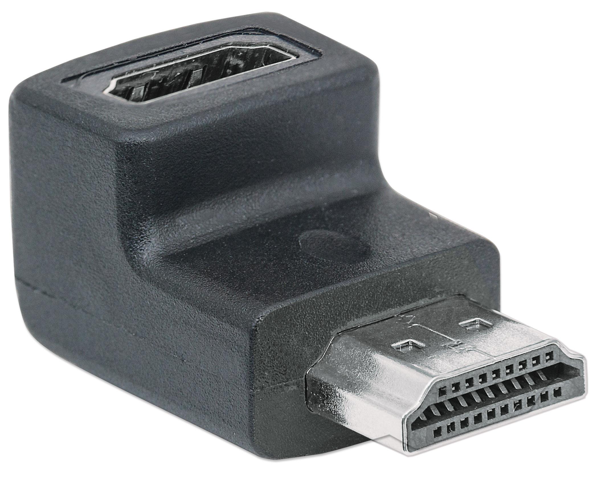 Adattatore HDMI M/F 90° verso l'alto - Manhattan IADAP HDMI-519