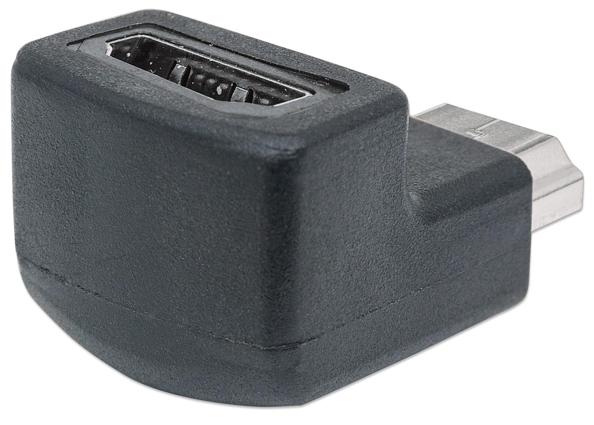 Adattatore HDMI M/F 90° verso l'alto - Manhattan IADAP HDMI-519