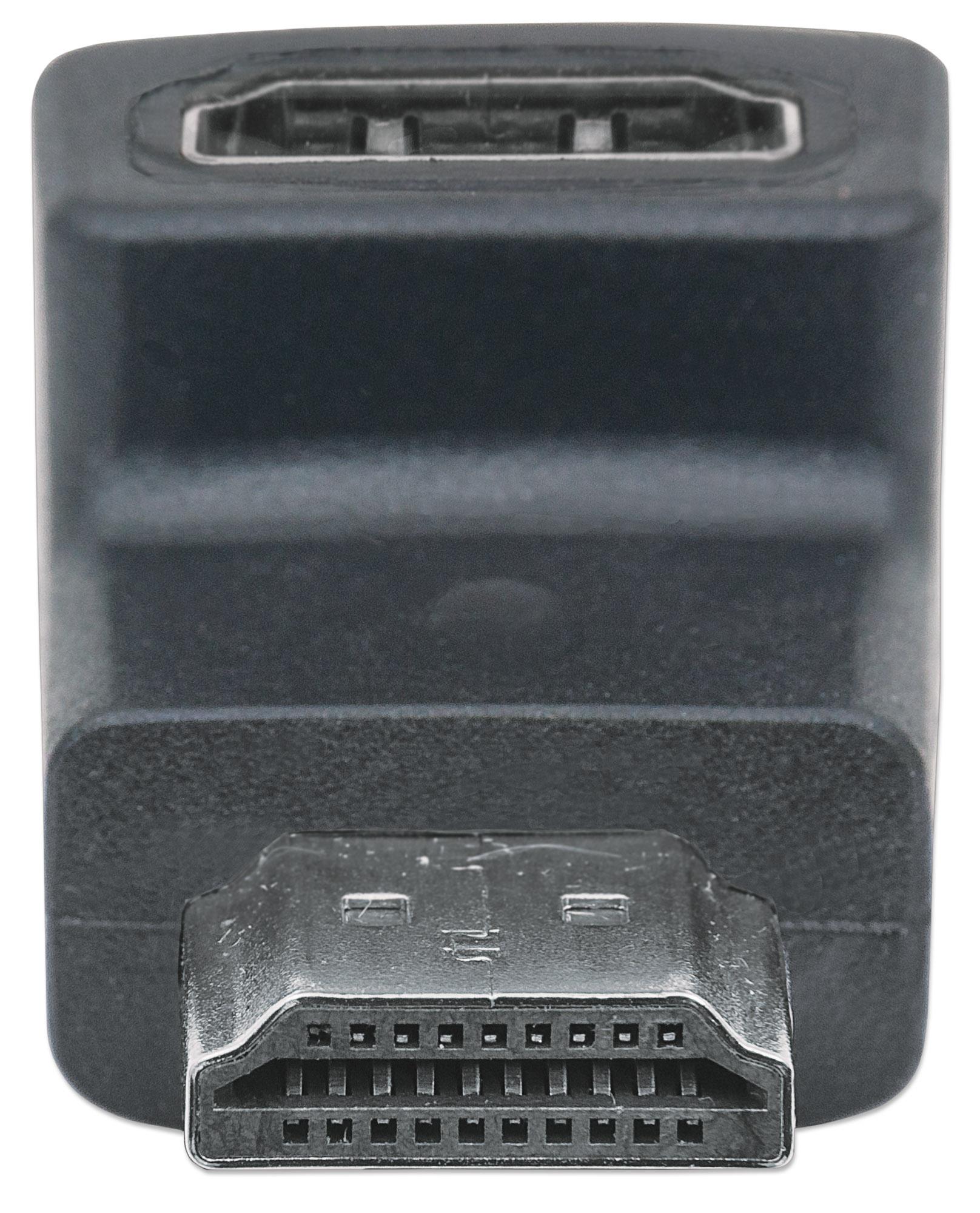 Adattatore HDMI M/F 90° verso l'alto - Manhattan IADAP HDMI-519