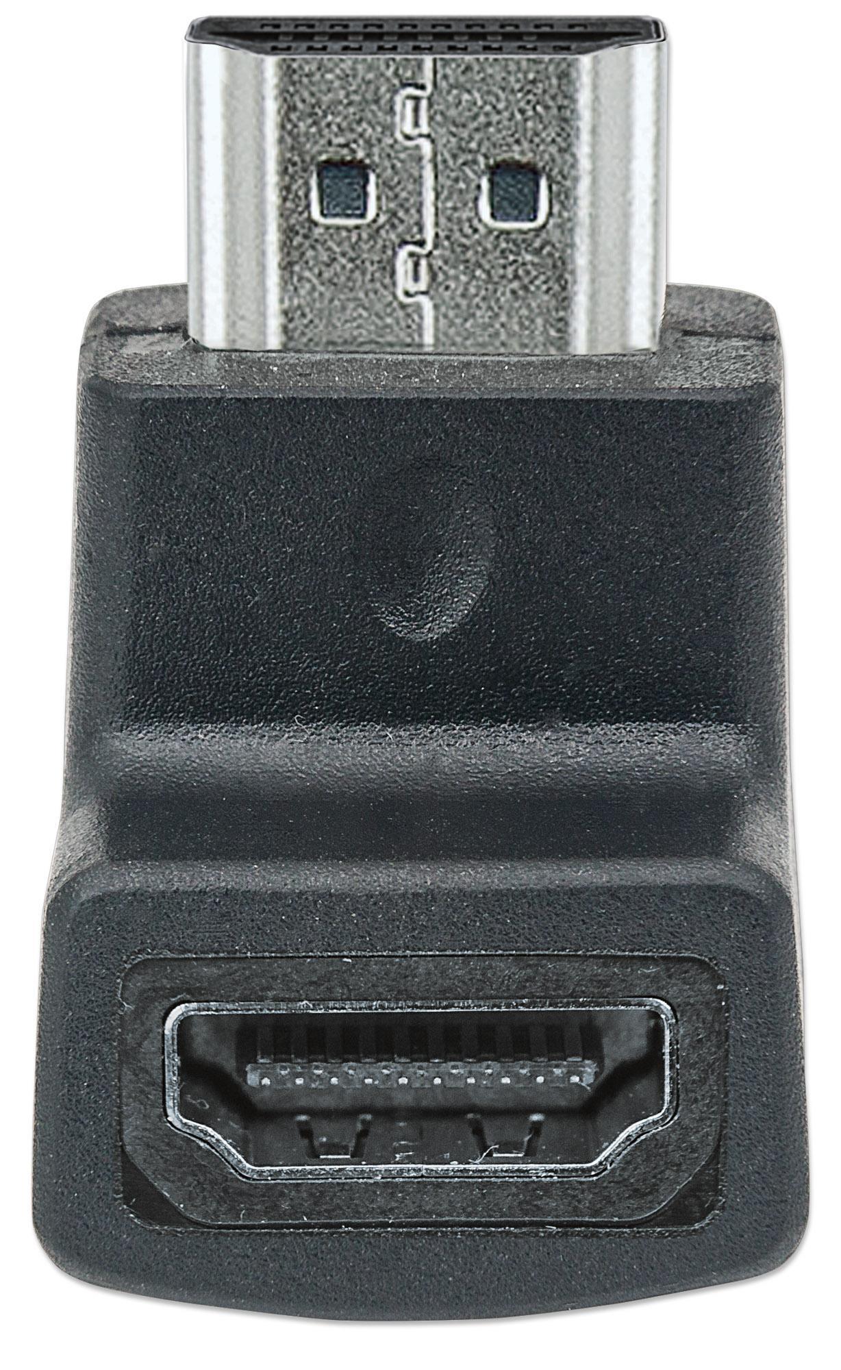 Adattatore HDMI M/F 90° verso l'alto - Manhattan IADAP HDMI-519
