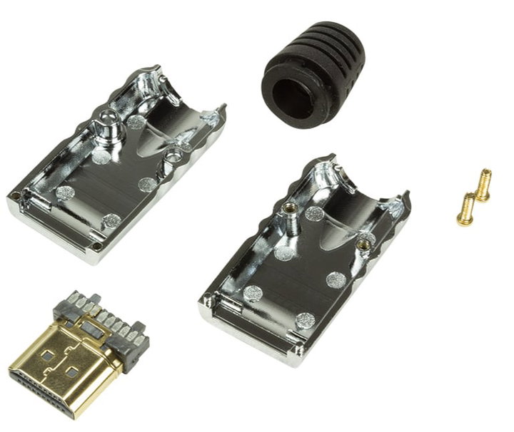 HDMI A male connector for assembly - Logilink IADAP HDMI-AM