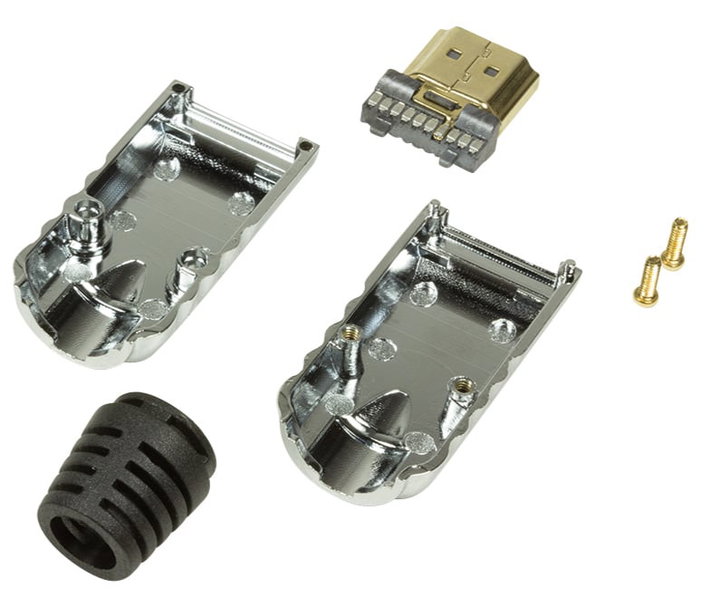 HDMI A male connector for assembly - Logilink IADAP HDMI-AM
