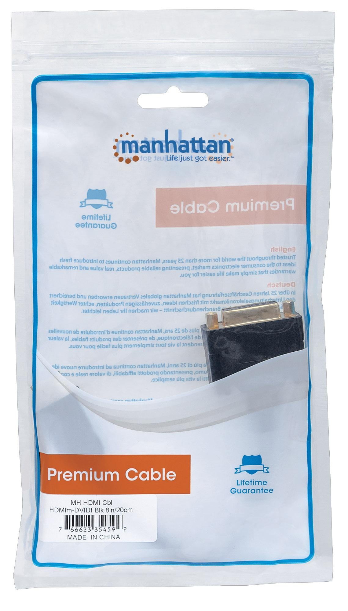 Cavo Adattatore HDMI a DVI-D - Manhattan IADAP HDMI-DVI-002