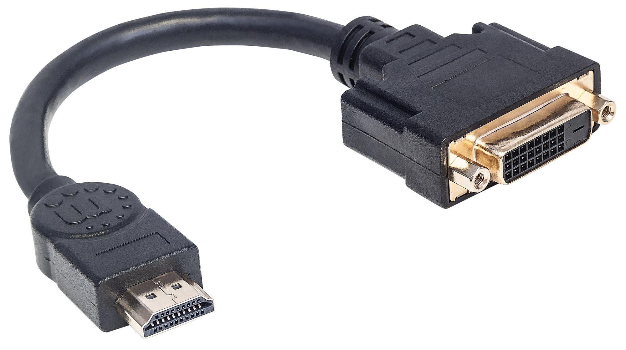 Cavo Adattatore HDMI a DVI-D - Manhattan IADAP HDMI-DVI-002