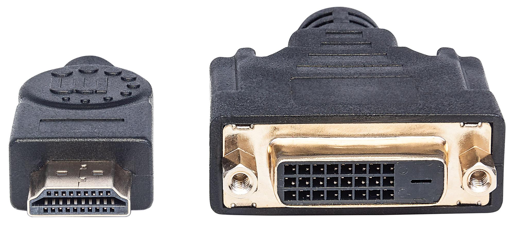 Cavo Adattatore HDMI a DVI-D - Manhattan IADAP HDMI-DVI-002