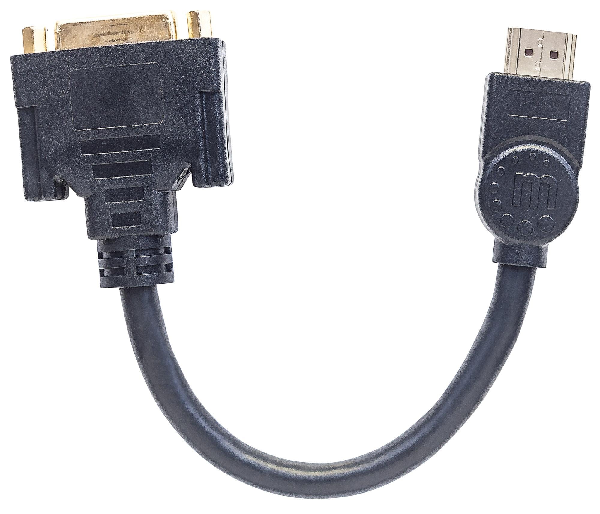 Cavo Adattatore HDMI a DVI-D - Manhattan IADAP HDMI-DVI-002
