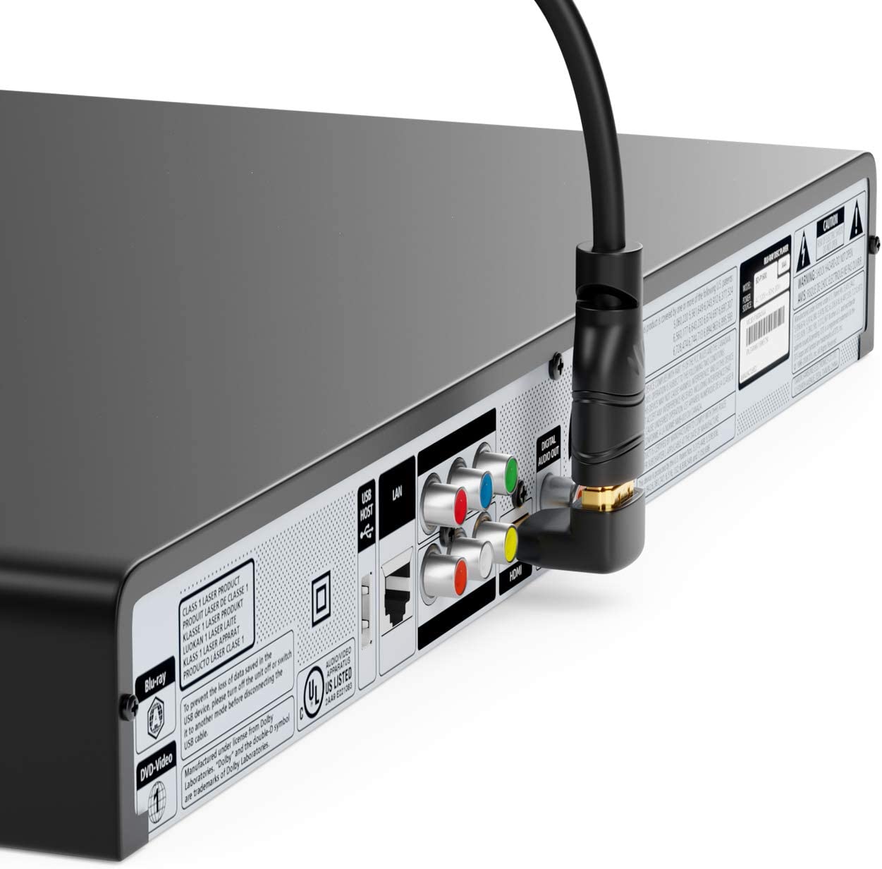 Adattatore HDMI™ Maschio / Femmina 90° Verso il Basso - Techly IADAP HDMI-L