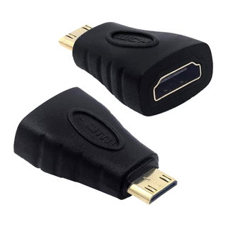 Mini HDMI Male to HDMI Female Adapter - Techly IADAP HDMI-MC