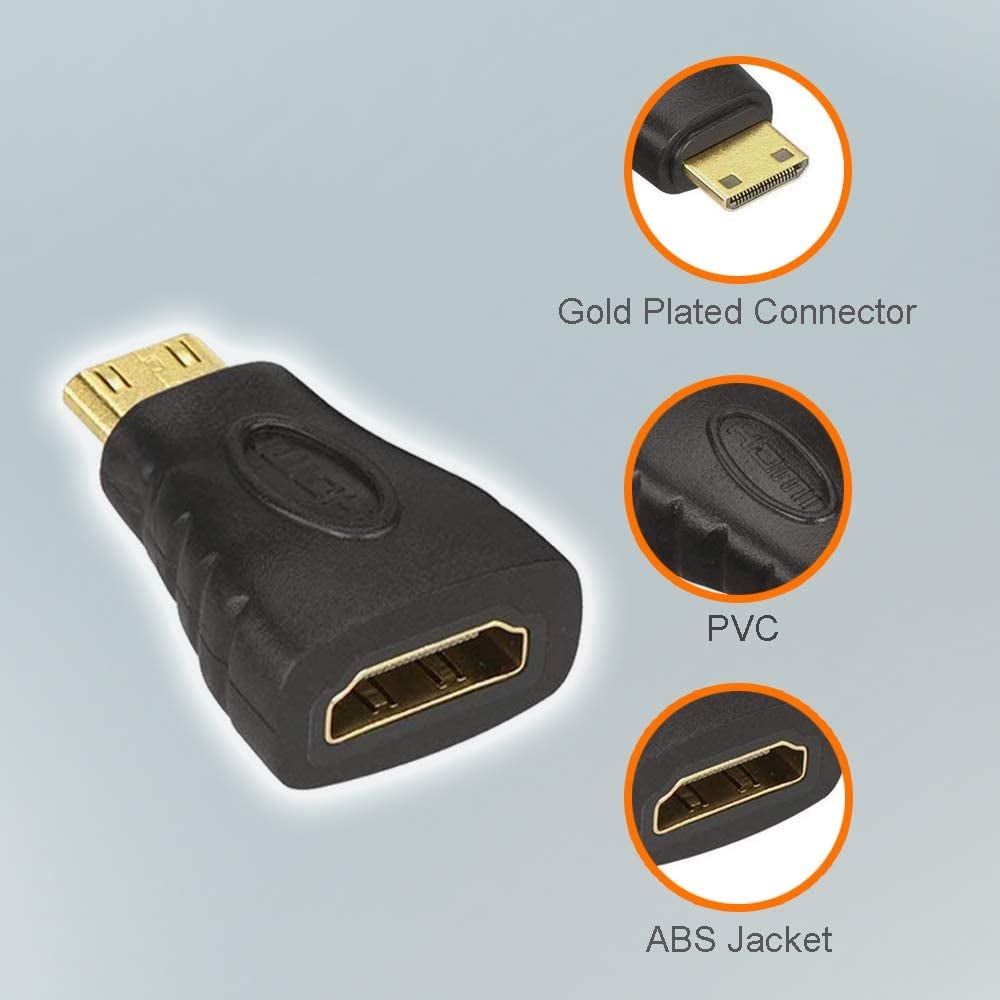 Adatattore da Mini HDMI Maschio a HDMI Femmina - Techly IADAP HDMI-MC