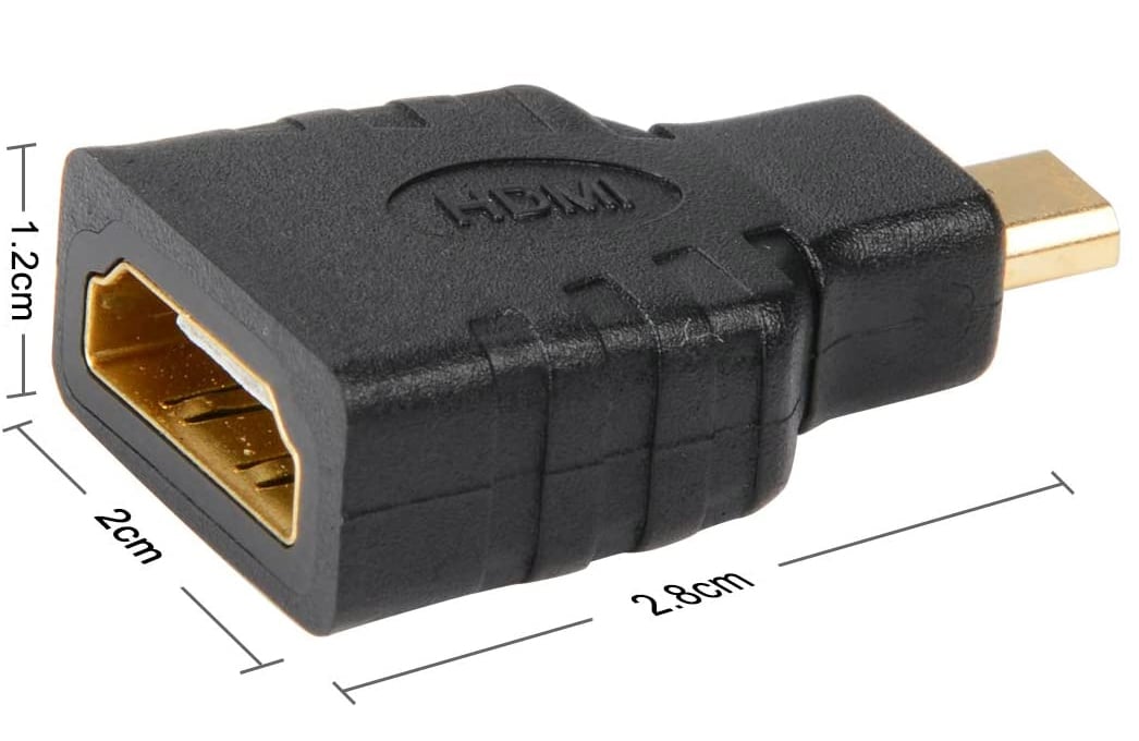 Adattatore HDMI Femmina a Micro HDMI Tipo D Maschio - Techly IADAP HDMI-MD