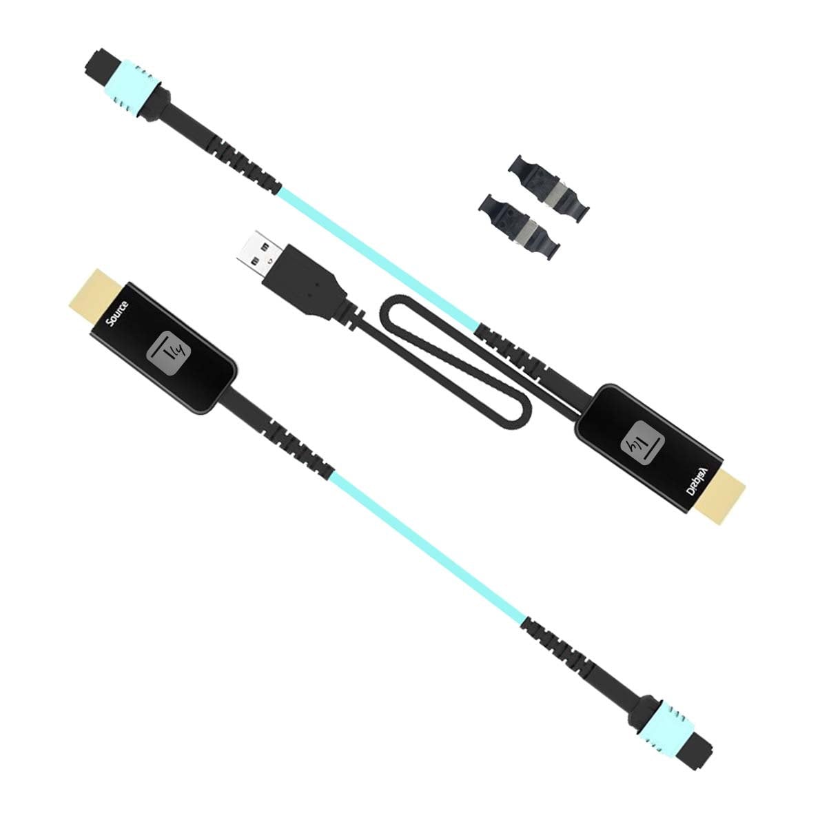 Extender HDMI 2.0 su Cavo in Fibra Ottica MPO 100m - Techly IADAP HDMI60-MPO
