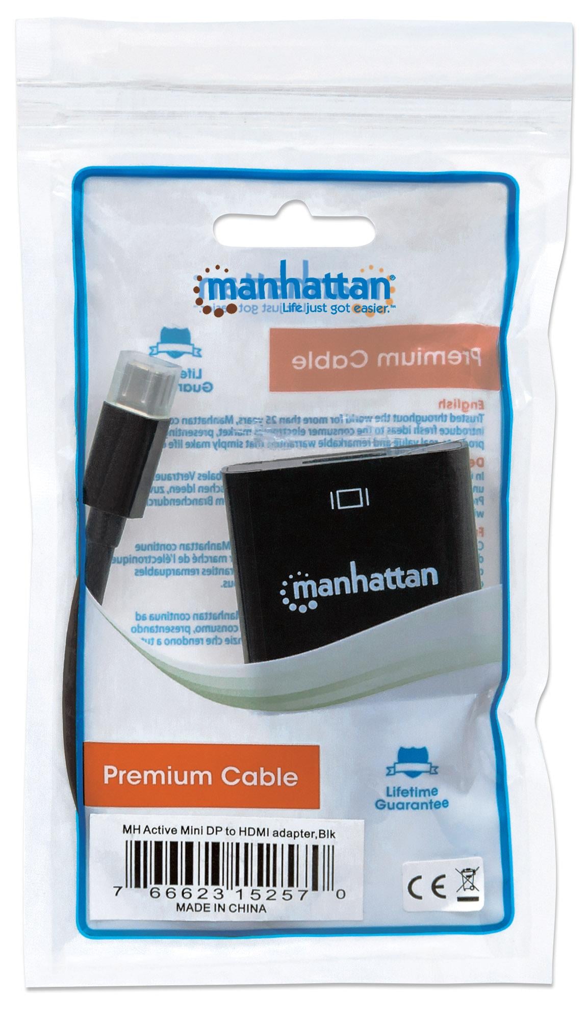 Adattatore Attivo da Mini-DisplayPort a HDMI - Manhattan IADAP MDP-HDMIF12A