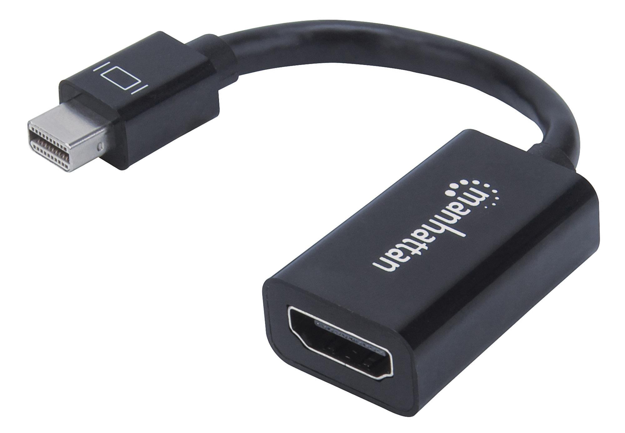 Adattatore Mini DisplayPort a HDMI Passivo Nero - Manhattan IADAP MDP-HDMIF12M