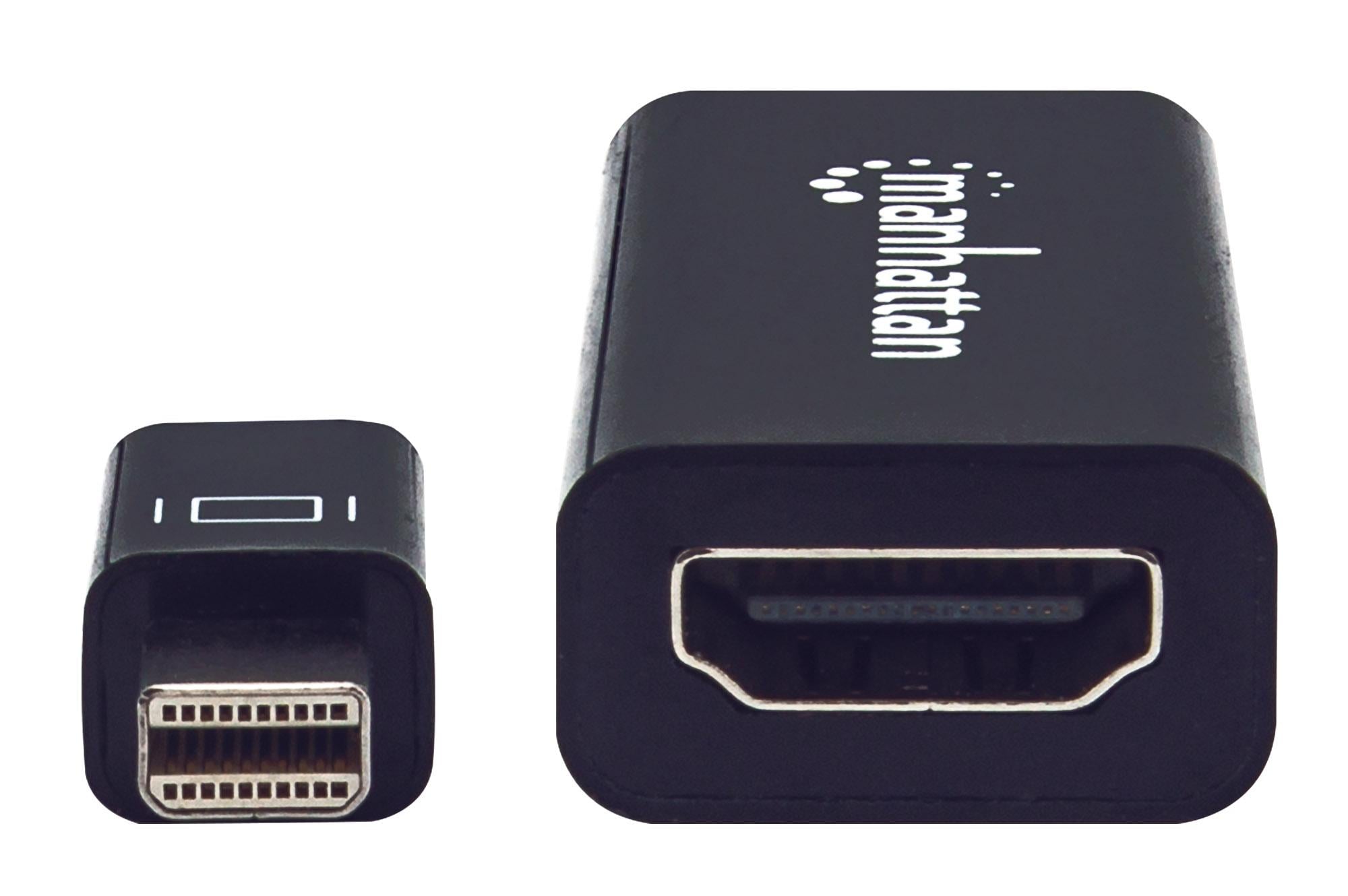 Adattatore Mini DisplayPort a HDMI Passivo Nero - Manhattan IADAP MDP-HDMIF12M