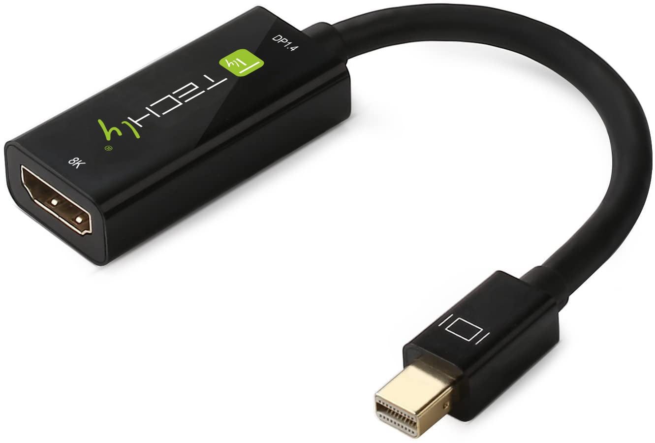 Adattatore Mini DisplayPort (Thunderbolt) 1.4 / HDMI 8K Attivo nero - Techly IADAP MDP-HDMIF8K