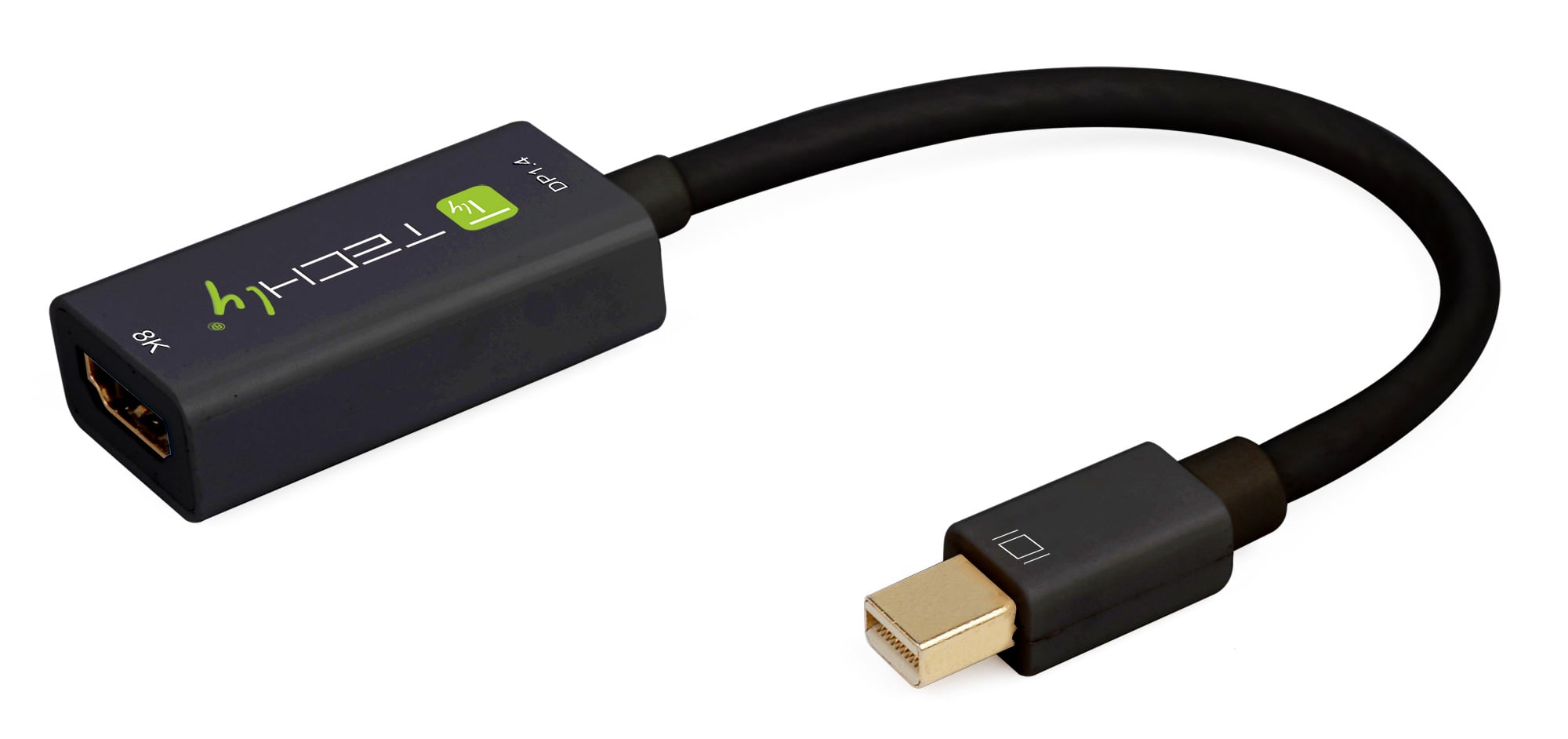 Adattatore Mini DisplayPort (Thunderbolt) 1.4 / HDMI 8K Attivo nero - Techly IADAP MDP-HDMIF8K