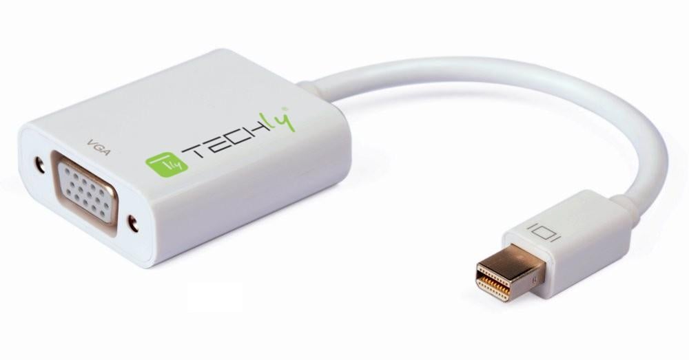 Adattatore Mini DisplayPort (Thunderbolt) 1.2 / VGA Attivo - Techly IADAP MDP-VGAF2