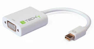 Active Mini DisplayPort (Thunderbolt) 1.2 / VGA Adapter - Techly IADAP MDP-VGAF2