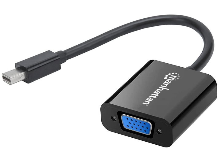 Adattatore Mini DisplayPort (Thunderbolt) a VGA Attivo - Manhattan IADAP MDP-VGAF2M