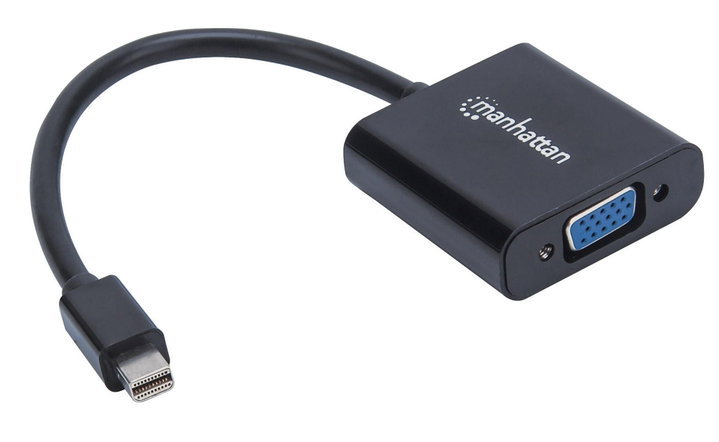 Adattatore Mini DisplayPort (Thunderbolt) a VGA Attivo - Manhattan IADAP MDP-VGAF2M