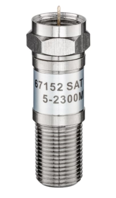 Attenuatore SAT 10dB F/F Maschio/Femmina - Goobay IADAP SAT-ATT10