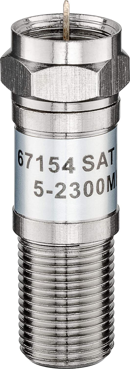 Attenuatore SAT 20dB F/F Maschio/Femmina - Goobay IADAP SAT-ATT20