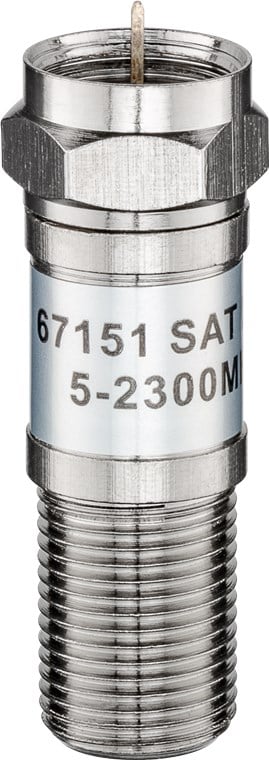 Attenuatore SAT 6dB F/F Maschio/Femmina - Goobay IADAP SAT-ATT6