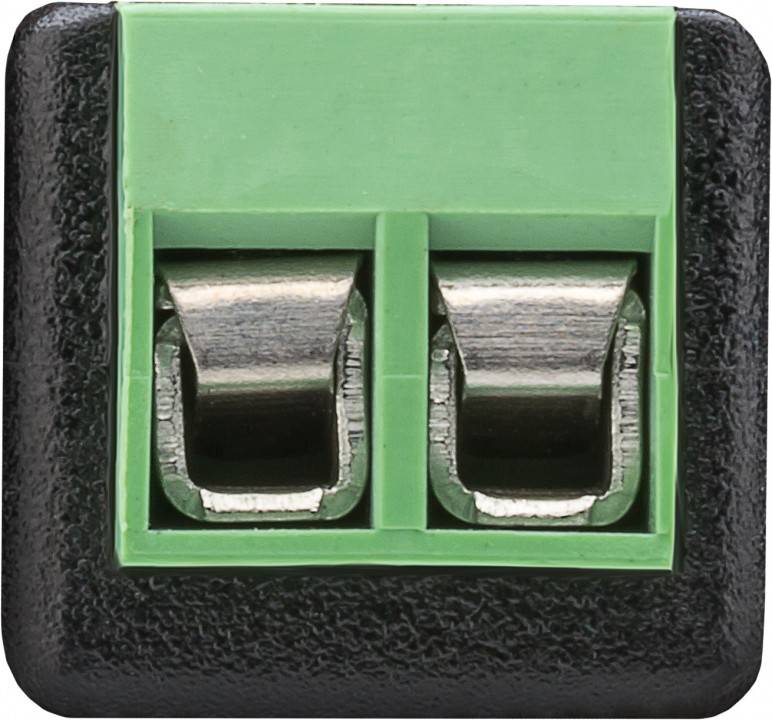 Adattatore Terminal Block 2-pin a RCA femmina - Goobay IADAP TB2-RCAFM