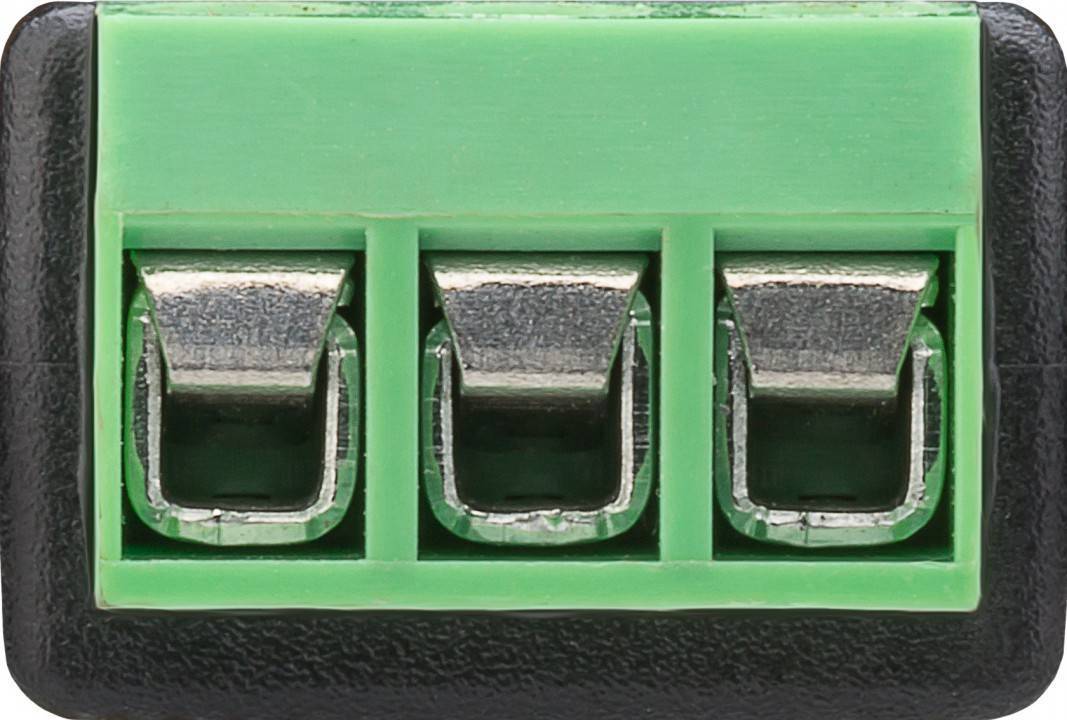 Adattatore Connettore Audio 3.5 mm Maschio a Terminal Block 3 pin - Techly IADAP TB3T-AU35M