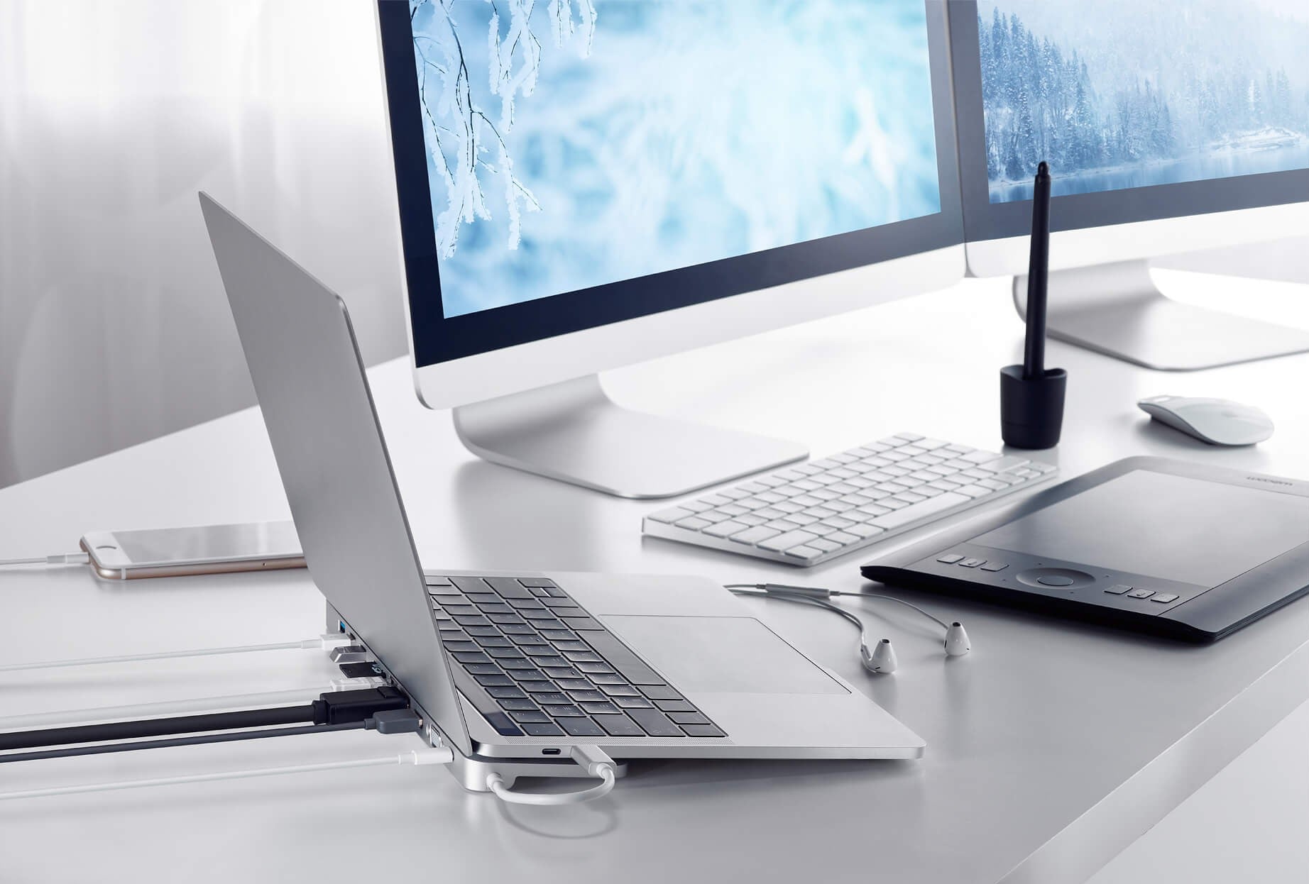 Dock Multiporta USB-C™ con Pass-Through dell'Alimentazione, UH3234 - Aten IADAP UH-3234