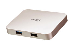 Mini Dock Ultra USB-C 4K con Pass-Through Alimentazione - Aten IADAP UH-3235
