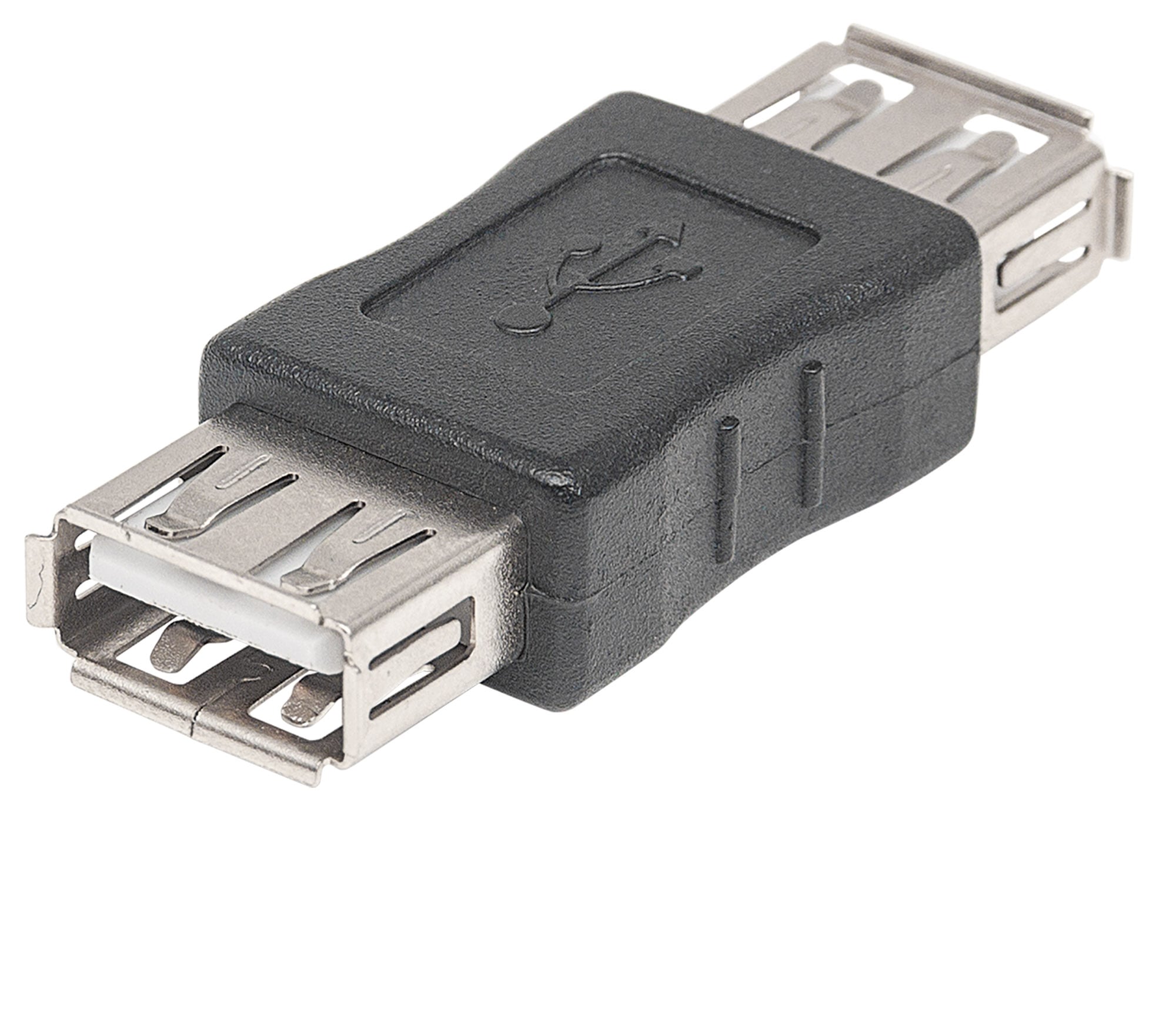Adattatore USB-A Femmina USB-A Femmina Nero - Manhattan IADAP USB-A/A-BK