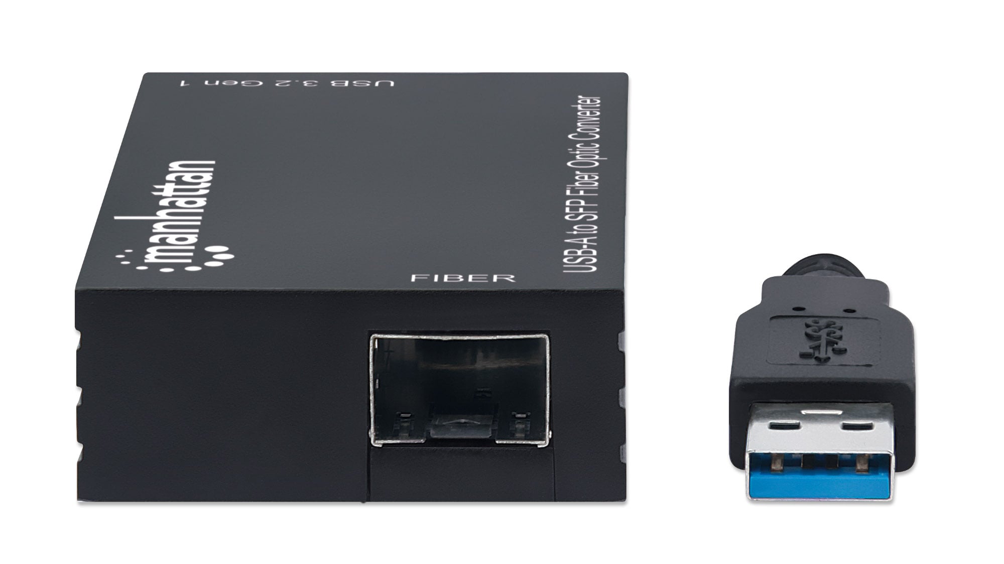 Convertitore USB-A a Fibra Ottica SFP - Manhattan IADAP USB-ETGIGASFP