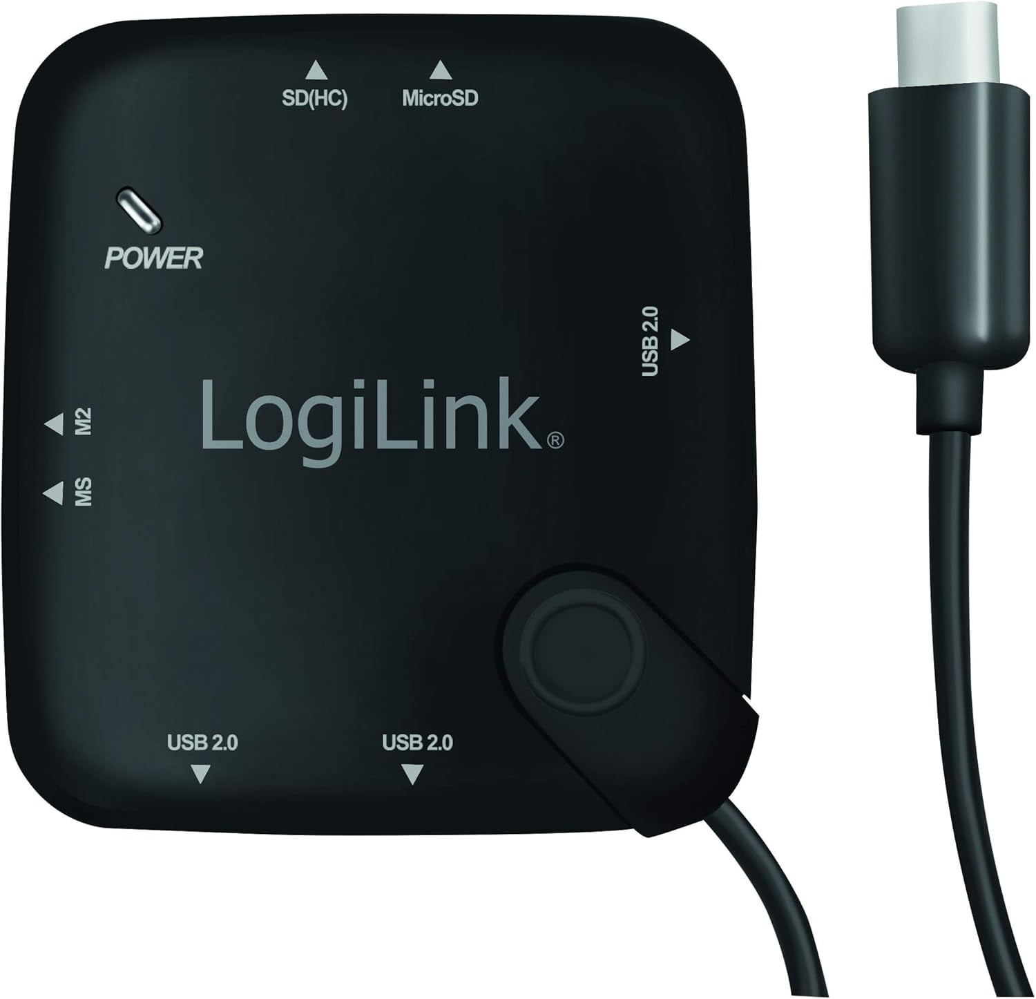 HUB Multifunzione On-The-Go Micro-USB e Lettore di Schede - Logilink IADAP USB-MULTIOTG