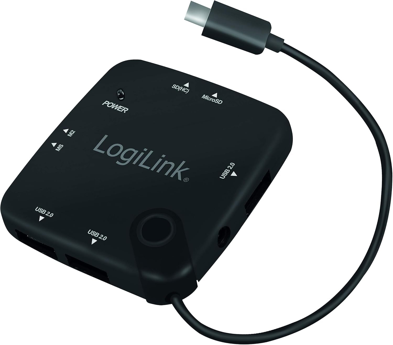 HUB Multifunzione On-The-Go Micro-USB e Lettore di Schede - Logilink IADAP USB-MULTIOTG