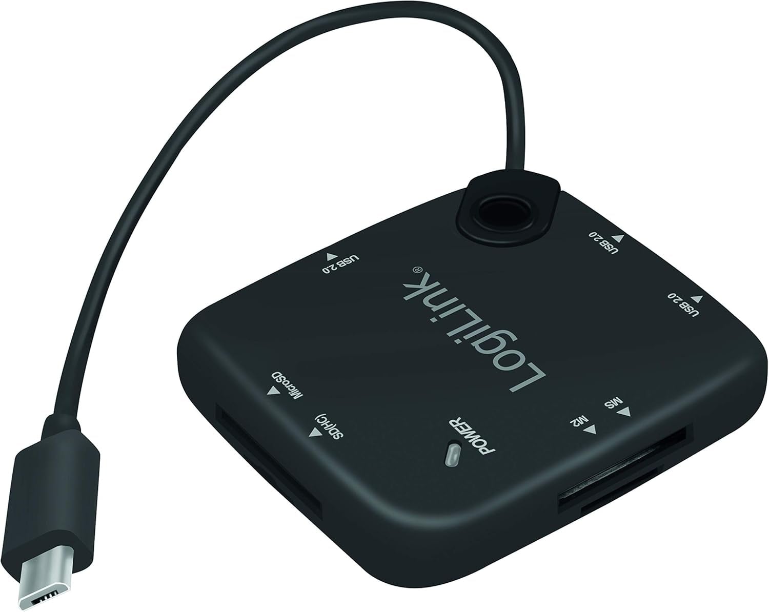 HUB Multifunzione On-The-Go Micro-USB e Lettore di Schede - Logilink IADAP USB-MULTIOTG