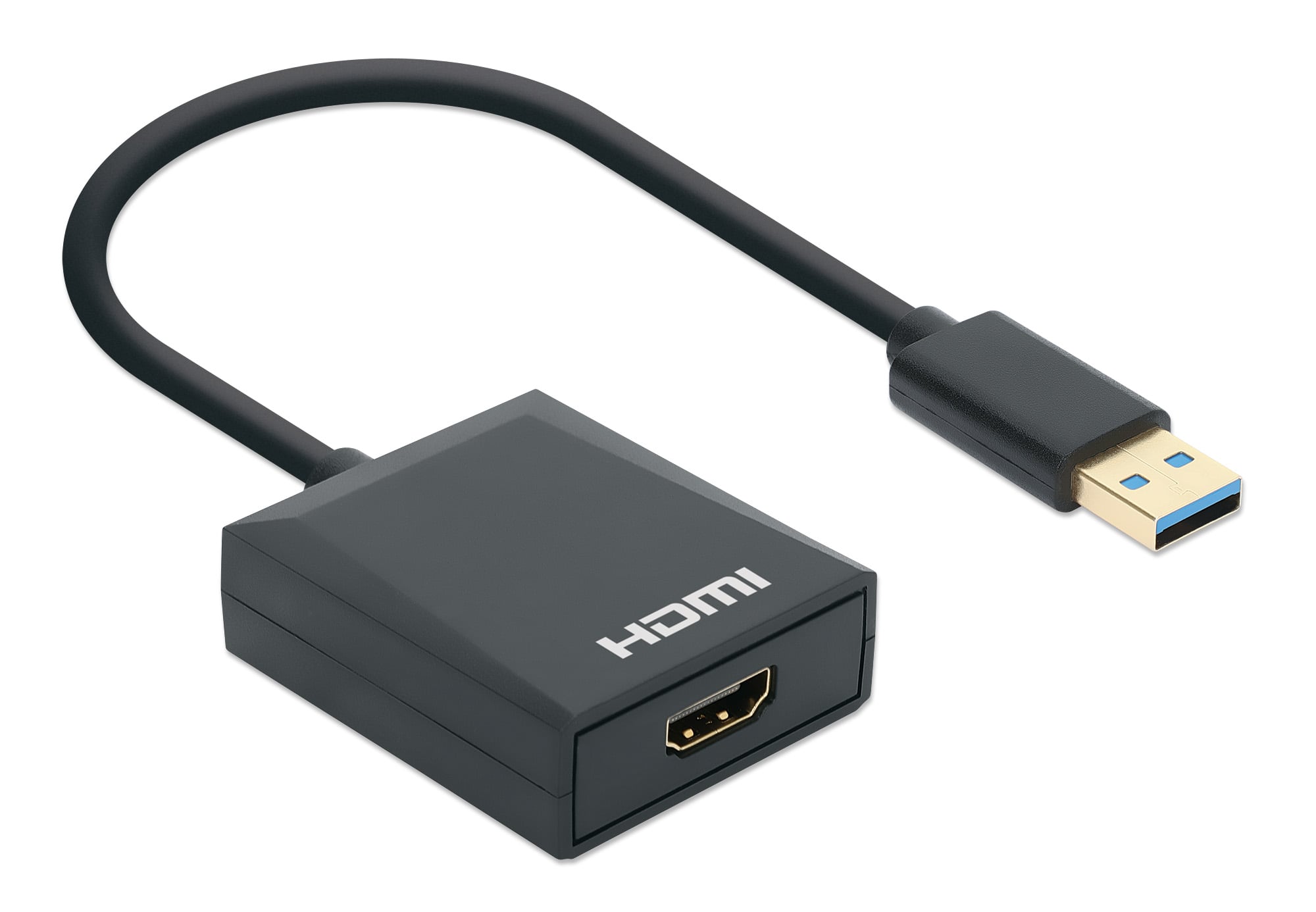 Adattatore USB-A a HDMI Full HD 1080p - Manhattan IADAP USB3-HDMIM