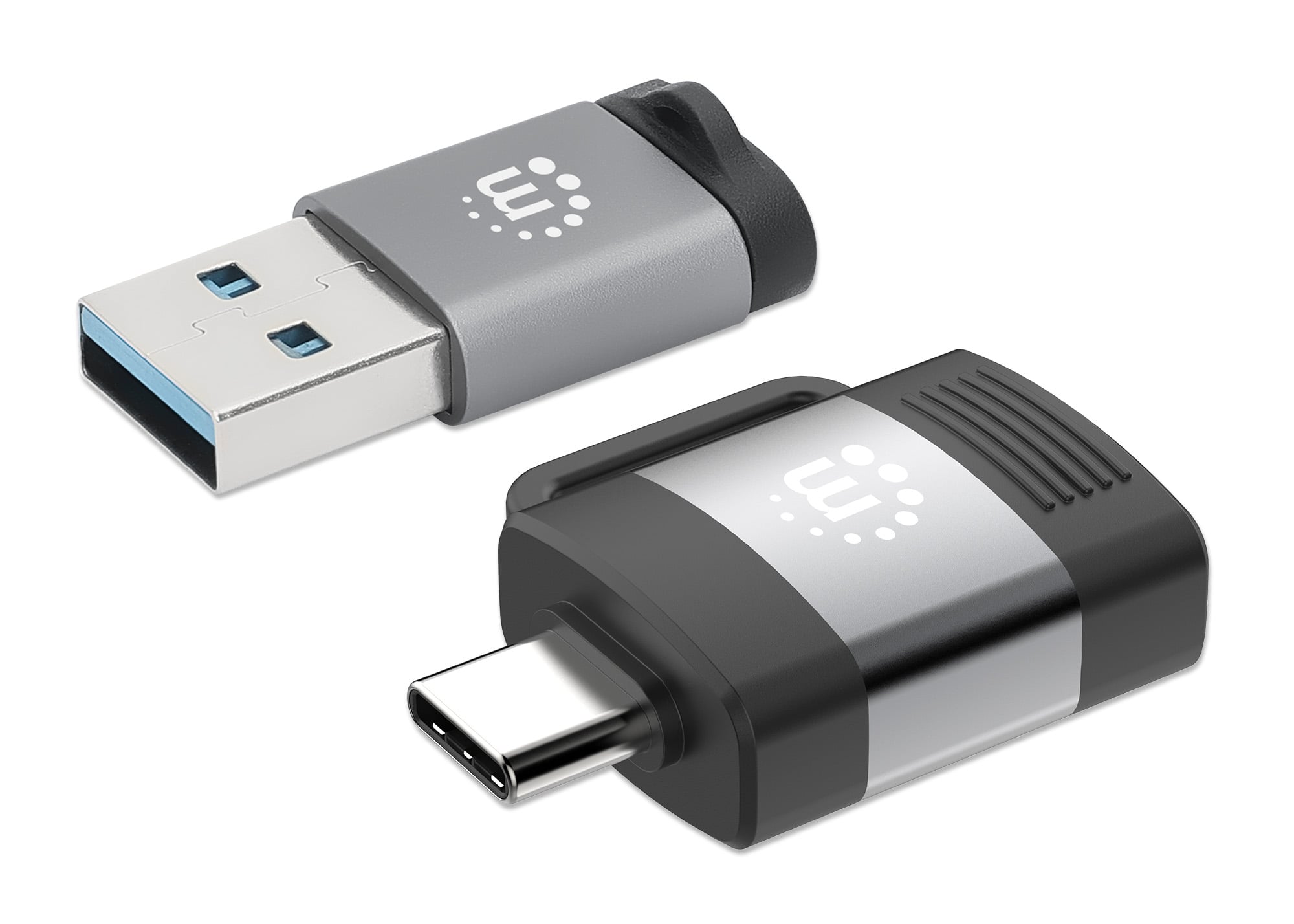 Set 2 Adattatori USB-C™ a USB-A & USB-A a USB-C™ - Manhattan IADAP USB31-AC-MULTI