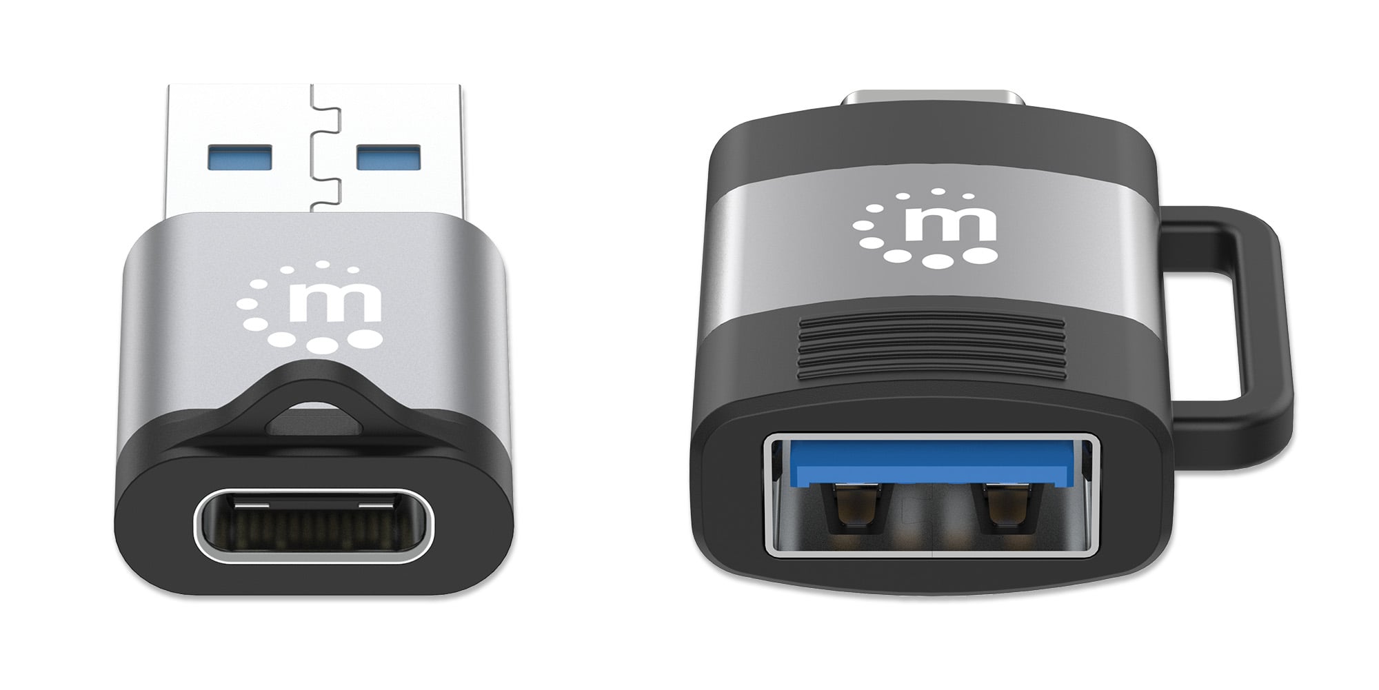 Set 2 Adattatori USB-C™ a USB-A & USB-A a USB-C™ - Manhattan IADAP USB31-AC-MULTI