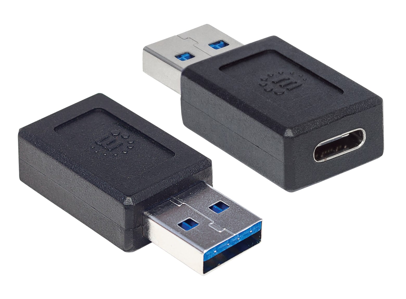Adattatore Convertitore USB3.1 Gen2 USB A Maschio a USB-C™ Femmina - Manhattan IADAP USB31-AM/CF