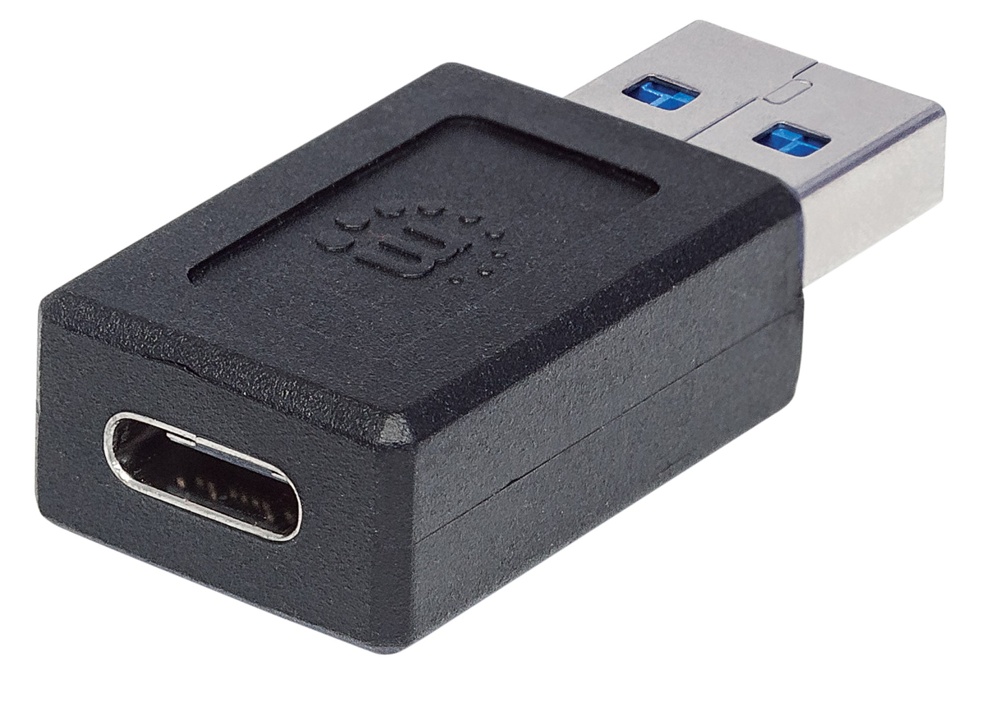 Adattatore Convertitore USB3.1 Gen2 USB A Maschio a USB-C™ Femmina - Manhattan IADAP USB31-AM/CF